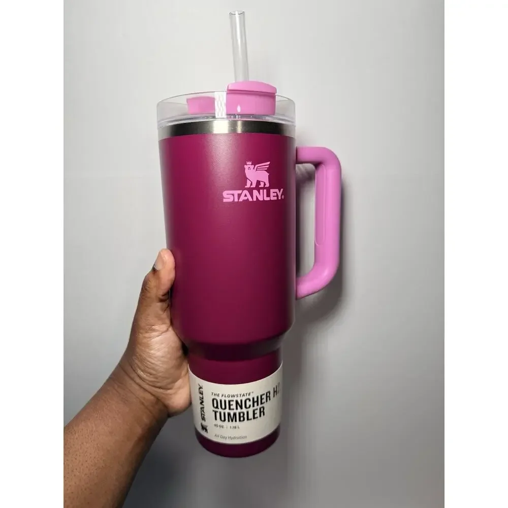 Stanley X Target CUDDLE COLLAB 40oz Set | BLACK, ROSE BOUQUET, OCEAN SPRAY GREEN - Picture 8 of 15